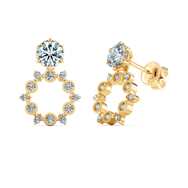 Bông tai custom earing BTA8132 2